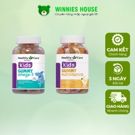 Healthy Care Kẹo Dẻo Vitamin Cho Bé - Kids Gummy Multivitamins 250 Viên