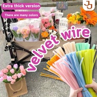 100 pcs Chenille Stems Wire Pipe Cleaners Children Educational Toys Creative Hobby Material Handmade