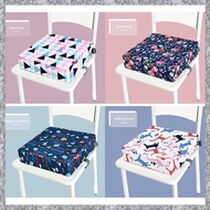 (QXDH) Children Kids Increased Booster Seat Cushion Pad Pillow Baby Dining High Chair Seat Adjustable Removable Cushions