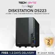 Synology DS223 | 2 GB DDR4 | 2-bay | NAS DiskStation
