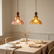 Modern Light Luxury Glass LED Chandelier/Ceiling Light Living Room Cafe Bedroom Bedside Aisle Entran