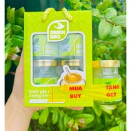 Lot of 4 jars plus 1 jar of Green Bird's Nest steamed with rock sugar (5 jars x 72g) - Organic bird'