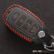 HYUNDAI KONA ELECTRIC EV300 EV500 Car Key Ring Case Chain Protective Leather