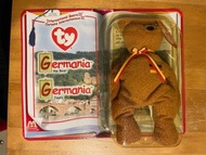 TY GERMANIA The Bear Beanie Baby International Bears II McDonald's