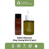 Paket Skincare-Avoskin Stay Young Mini-Toner Retinol & Serum