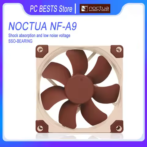 Noctua NF-A9 Case Fan 90mm CPU Cooler 3PIN/4PIN PWM Temperature-Controlled Chassis Quiet Heatsink fa