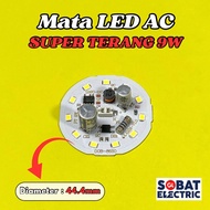 Paket Hemat 9 Watt PCB AC Mata LED - PCB Mata Lampu LED AC Tanpa Driver 9w