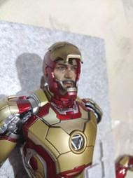 < 搬家清倉 > HOT TOYS MMS197 MK42 合金鋼鐵人 二手便宜賣了(請仔細看頁面說明)!!!