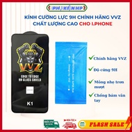 Genuine VVZ-K1 Tempered Glass Super Durable Super Smooth For iPHONE from 7P/8P to 16 Pro/ Plus Pro M