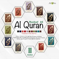 Mushaf Alquran Mini Al Mubarak Al-Quran Pocket A6 Zipper Translation A6/2W Without Tajwid