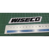 Sticker wiseco piston racing