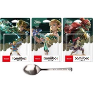 amiibo Link &amp; amiibo Zelda &amp; amiibo Ganondorf [Tears of the Kingdom] (The Legend of Zelda series) [Amazon.co.jp Limited Edition] Stainless Steel Cutlery Spoon included.【Direct from Japan】(Made in Japan)（Nintendo)