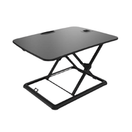 ERGOWORKS - EW-MT201 - Ultra-slim Sit Stand Desk Converter For Laptop 5 Height Adjustments Desktop S