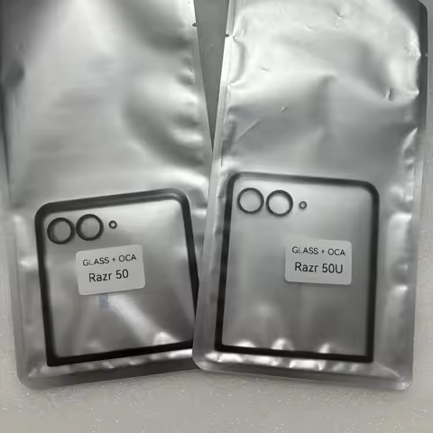Outer Screen+OCA For Motorola Razr 40 Ultra Moto XT2321/ Moto Razr 50 Ultra Front Panel LCD Display 