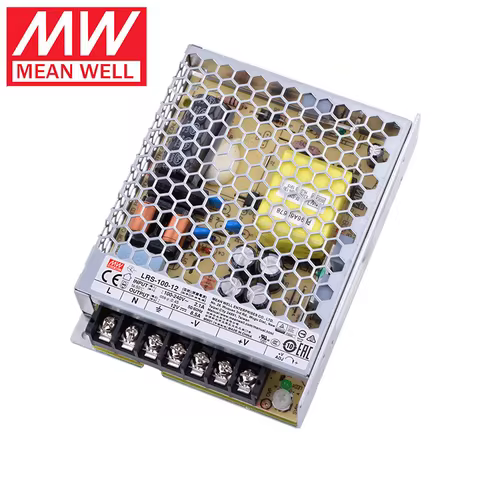 MEAN WELL LRS-100 LRS-100-3.3 LRS-100-5 LRS-100-12 LRS-100-15 LRS-100-24 LRS-100-36 LRS-100-48 Singl