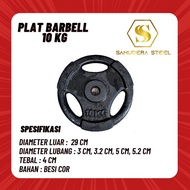 10kg iron barbell plate