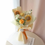 G23針織向日葵花束 / 編織花束 畢業花束 教師節花束