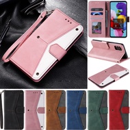 Luxury Casing For Samsung Galaxy A33 5G A53 5G A73 5G S22 Plus A13 4G S22 Ultra A13 5G S22+ Luxury Slim Splice Pattern Wallet Soft Pu Leather Flip Stand Skin Case Cover