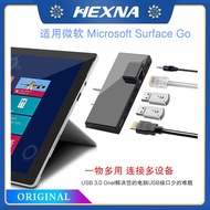 [Heine] Microsoft Surface go 2 Docking Station USB-C Multi-Function Adapter HDMI Tv Projection/Gigabit Network Cable USB3.0 Card Reading Uhub Splitter