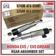 HONDA EX5 / EX5 Dream - 100% Original HONDA REAR Absorber Set - [52400-KFV-BSH01] [ 52500-KFV-BSH01]