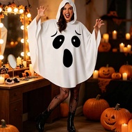 Classic Friendly Bed Sheet Ghost Halloween Fancy Dress Costume Ghost Costume Adult Women