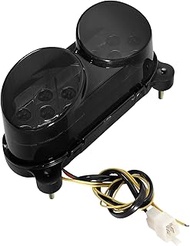 Motorcycle LED Turn Signal Brake Light (Black, MD036-2-BK)