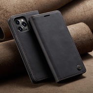 Retro Leather Wallet Flip Phone Case For iPhone 15 14 13 12 11 Pro Max Plus Mini XS Max XR X 8 7 6Pl