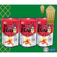 Hoe Hup O-Li Salted Egg [POTATO STICKS] 120g Spicy Fish Skin Potato Crunch mix Assorted Snacks HALAL