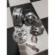 ☃❒◘Yasaki DTD wave lighten hub stock size w/bearing each/tingi/PerPiece front rear panel sproket hol