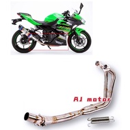 KAWASAKI / MODENAS NINJA250 NINJA400 Z250 2019-2023 RACING EXHAUST PIPE MANIFOLD 51MM MUFFLER BOX FULL SYSTEM HEADER