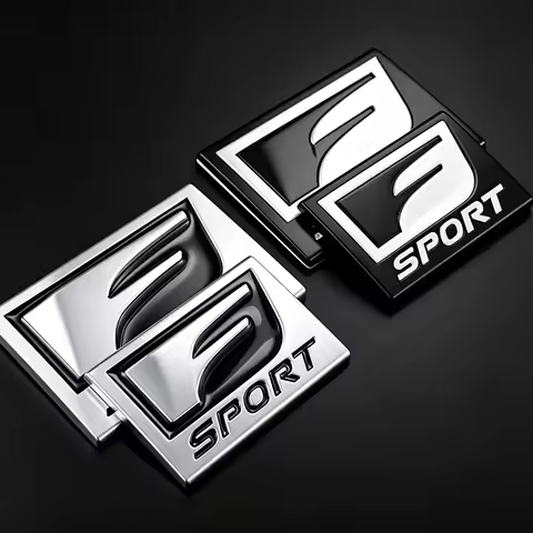 For Lexus CT ES GS NX IS250 CT200h IS300h ES300h ERX400h NX300h Metal Car Styling Body Side Stickers