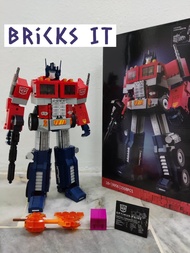 Lepin Optimus Prime Transformer Building Block Bricks 10302 Compatible