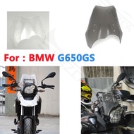 For BMW G 650 GS G650 GS  G650GS  Windshield Windscreen Wind Deflectosr  Black Gray Transparent