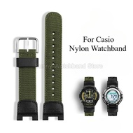Army-green Black Nylon Strap for Casio GW-3500B 3157 12X24mm Water-resistant Flexibility and Corrosi
