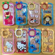 [ Samsung A04 A04E/ A04S A14 4G/ A14 5G/ A24 4G/ A24 5G/ A34 5G/ A54 5G/ ] Cute Character Motif Curl