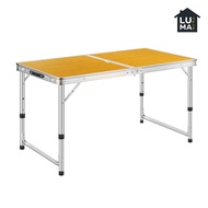 Meja Lipat Dengan Lubang Tengah Payung Jualan Bazar Cafe Table Outdoor Portable Serbaguna