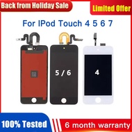 High Quality LCD Display For iPod Touch 4 5 6 7 th LCD Touch Screen Glass Sensor Digitizer Assembly 