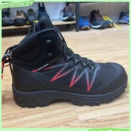 Hi Tec Mens Trantula Waterproof Hiking Shoes Mens (Black/Charcoal) - Sports Direct
