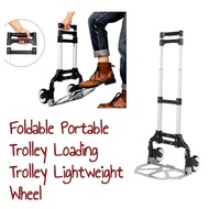 Foldable Portable Trolley Loading Trolley Lightweight Wheel