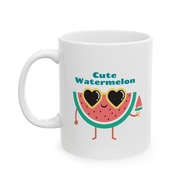 Cute Watermelon Mug Ceramic Mug 11oz