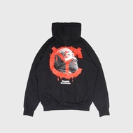 Epidemic Pullover Hoodie 330 Gsm Clarets Black