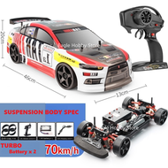 Rc Car Drift 4WD 1:10 Scale (TURBO) Remote Control 2.4GHZ  High Speed Drift Racing Kereta Kontrol Dr