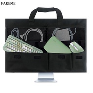 [SharprepublicefMY] Travel Carrying Case 24  Computer Protective Portable for IMac Desktop