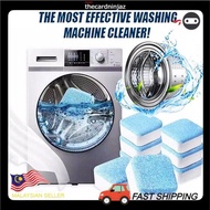 TCNGV 12pcs Tab Washing Machine Cleaner Washer Cleaning Detergent Effervescent Tablet / Pembersih Mesin Basuh