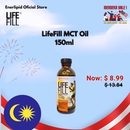 LifeFill MCT Oil 150ml | 100% MCT | C8 C10 | Suitable for Keto-diet | Improve Exercise Endurance