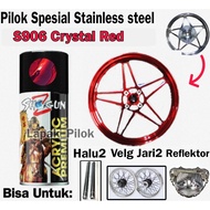 MERAH SHOGUN Z paint Stainless Steel CRYSTAL RED S906 CANDY RED CRYSTAL