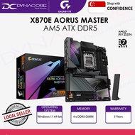 GIGABYTE X870E AORUS MASTER SOCKET AM5 ATX MOTHERBOARD (3YRS BY CDL)