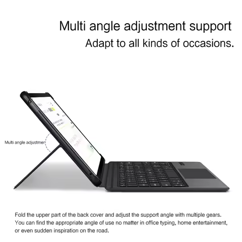 Magic Keyboard Stand Case For HUAWEI MateBook E 2022 12.6" DRC-W58 W56 Touchpad keyboard Protective 