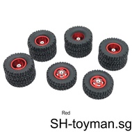 RCGOFOLLOW Wheel Rims Tyre RC Car Part Wear-resistant Rc Wheel Rims Tyre For 1/16 WPL C14 OFF-Road RC Upgrade Part