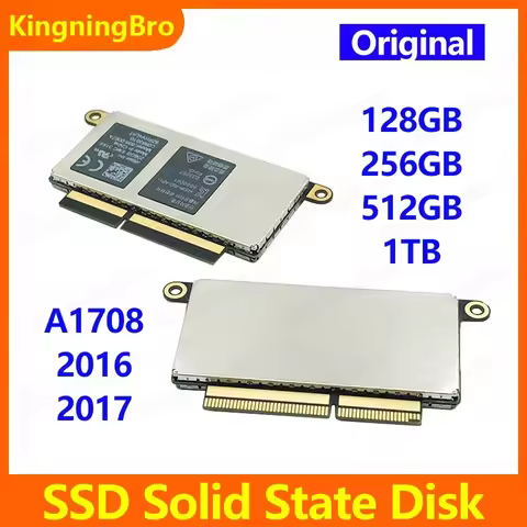 Original SSD Solid State Disk 128GB 256GB 512GB 1TB For MacBook Pro 13" A1708 SSD 2016 2017 Year